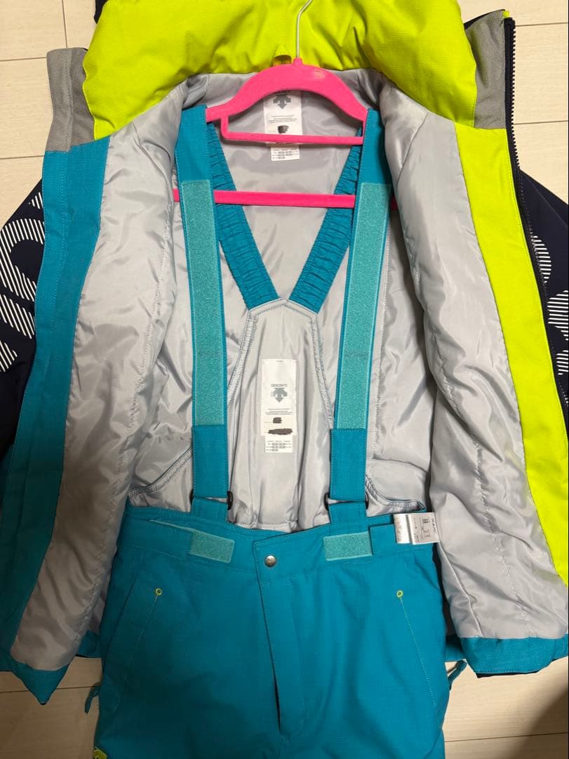【羽空】DESCENTE Move Sport 子ども用スキーウェアセット