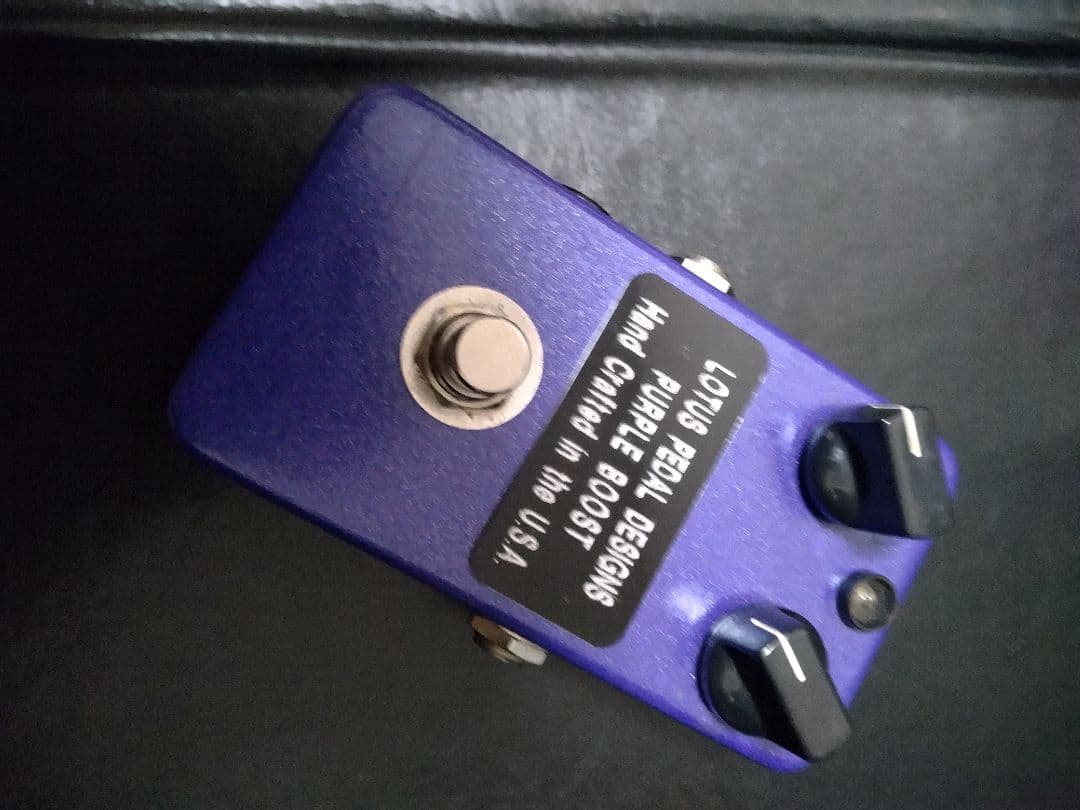 ギター LotusPedalDesigns Purple Boost HW