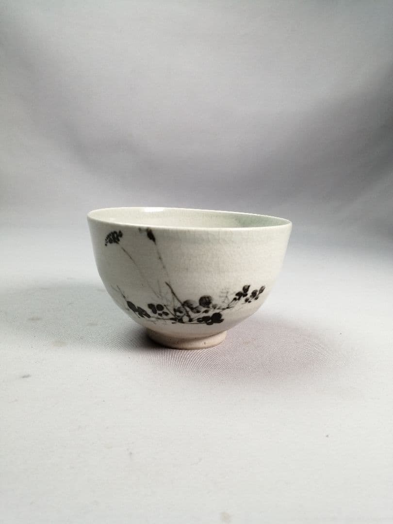 【茶道具】時代籠茶箱 茶道具セット付属　茶箱149