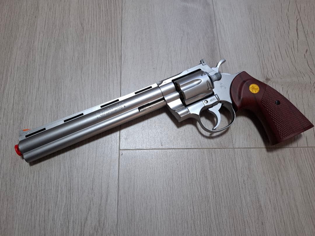 合法　極美品　クラウンモデル　コルトパイソン　ガスリボルバー　+1丁おまけ付き