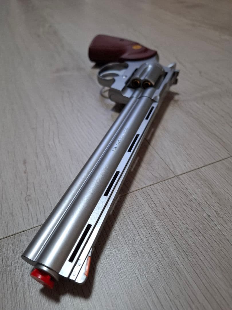 合法　極美品　クラウンモデル　コルトパイソン　ガスリボルバー　+1丁おまけ付き