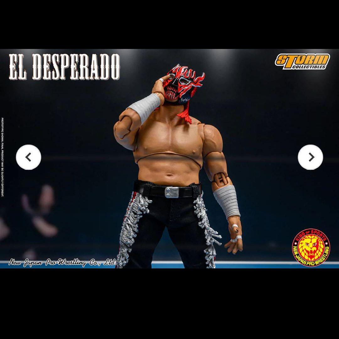 新品未開封　アクションフィギュア エル・デスペラード ブラック×レッドver.