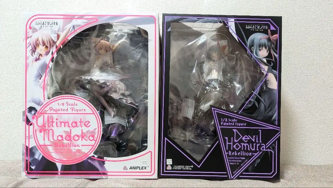 【新品未開封】叛逆の物語 アルティメットまどか＆悪魔ほむら1/8フィギュア