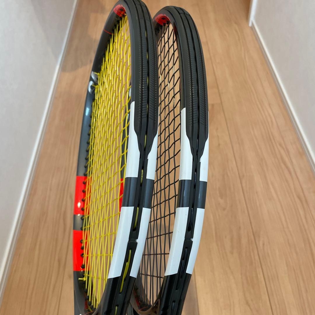 Babolat Pure Strike VS 極美品2本セット グリップ2
