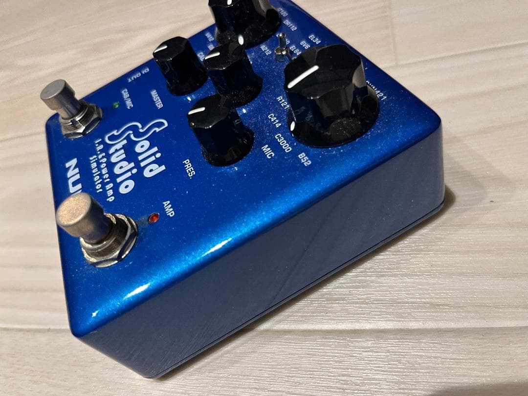 NUX Solid Studio パワーアンプ、キャビネットシミュレーター