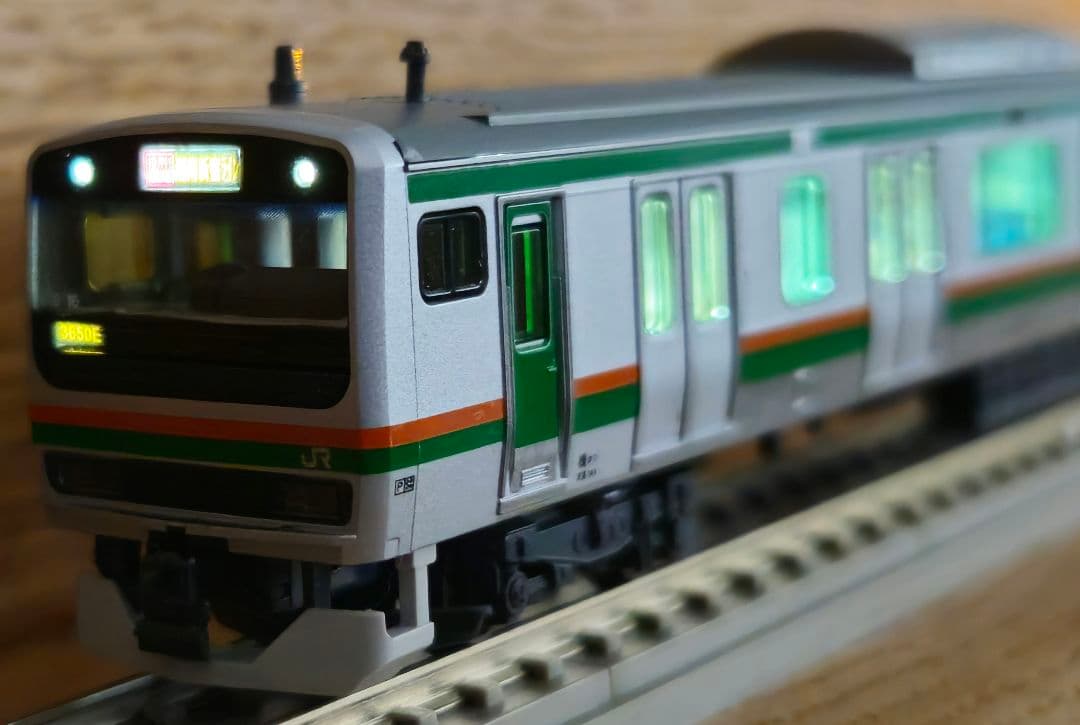 E233系3000番台 E231系1000番台 内装再現 東海道線 Nゲージ