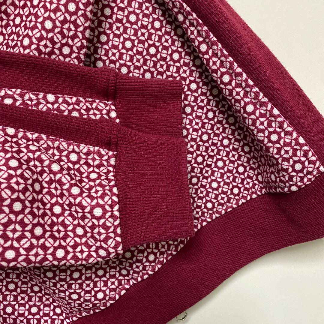 美品★マスターバニー ジップアップ ジャケット 裏起毛 メンズ M 総柄 メンズ