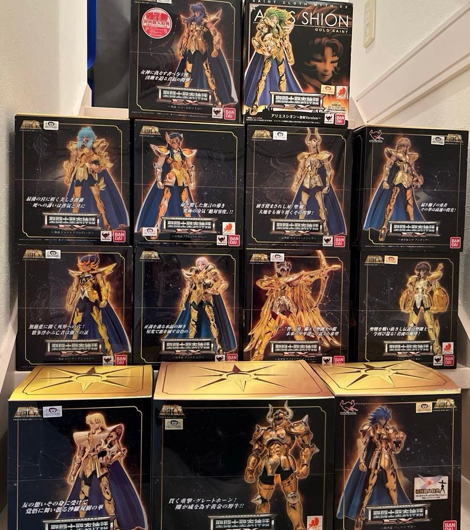 聖闘士聖衣神話 EX 黄金聖闘士 初回盤 13体＋αセット
