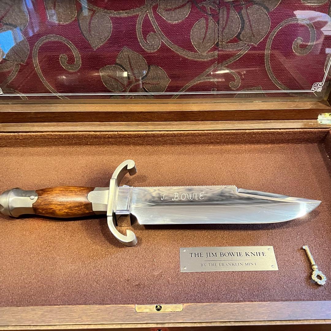 コレクター東京　フランクリンミント ジム・ボウイナイフ レプリカナイフ（刃なし）
