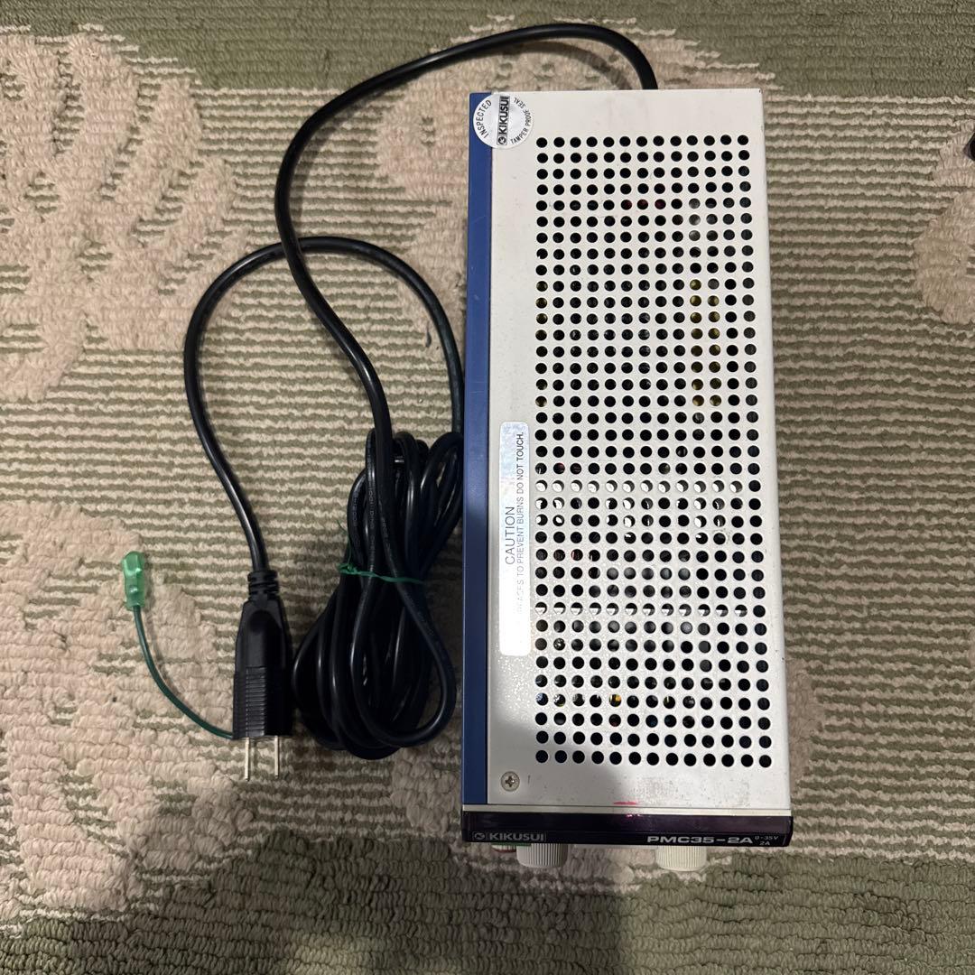 安定化電源【0〜350V, 0〜200mA】付属品追加　約3m2本線ケーブル有り