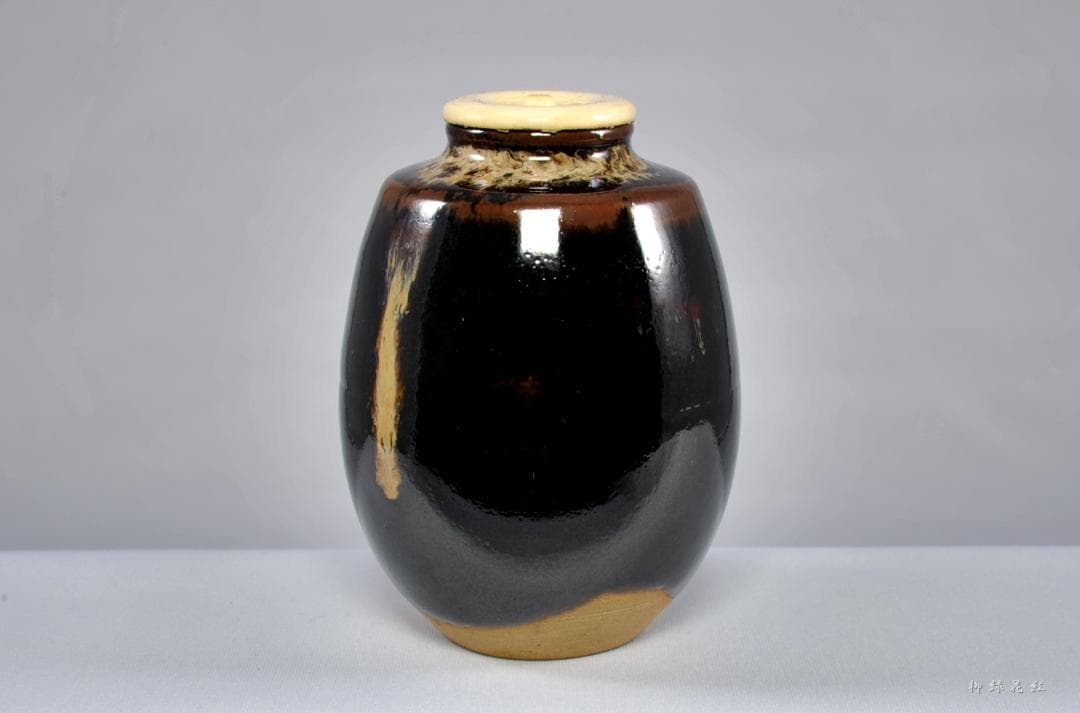 桶谷定一 肩衝 茶入 共箱 茶道具