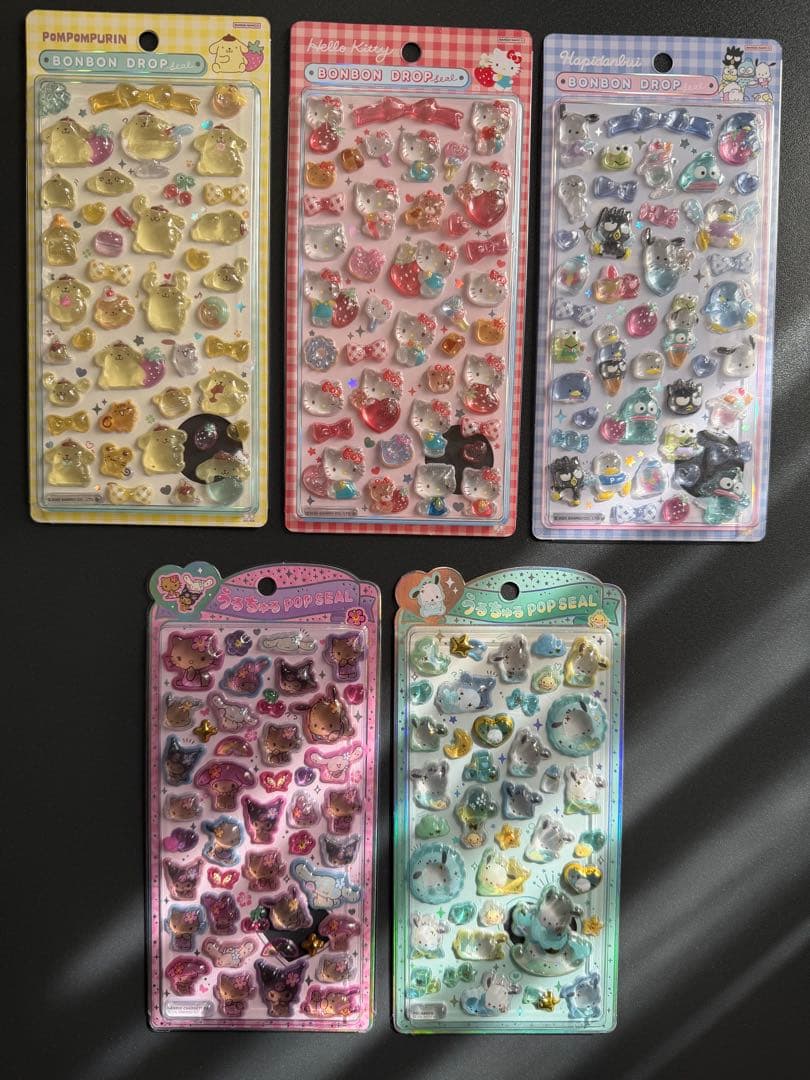 【正規品】サンリオボンボンドロップシール うるちゅる POP 週末限定セール
