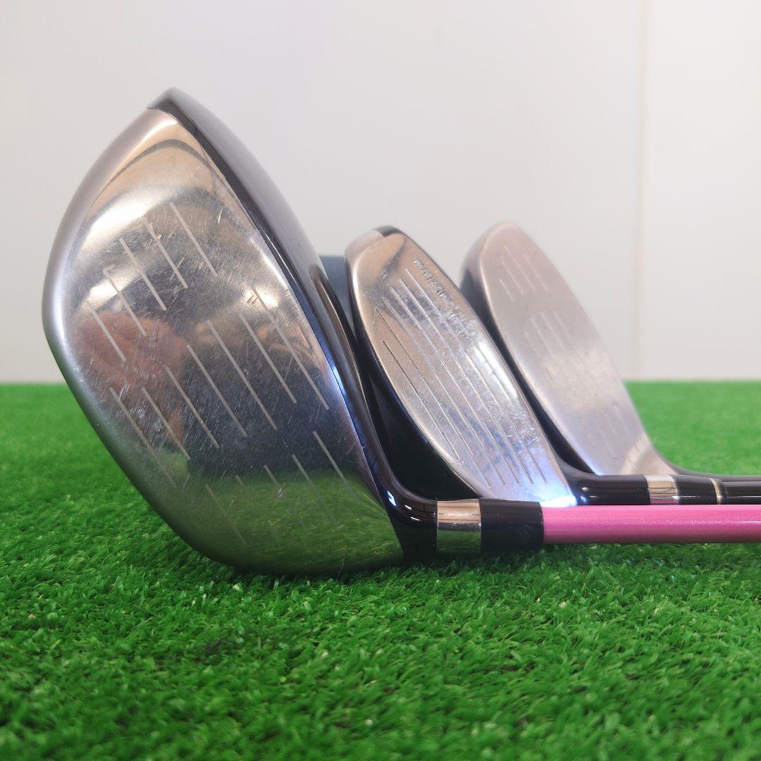 A53★レディース12本FLEX-L★右利き用★初心者ゴルフクラブセット