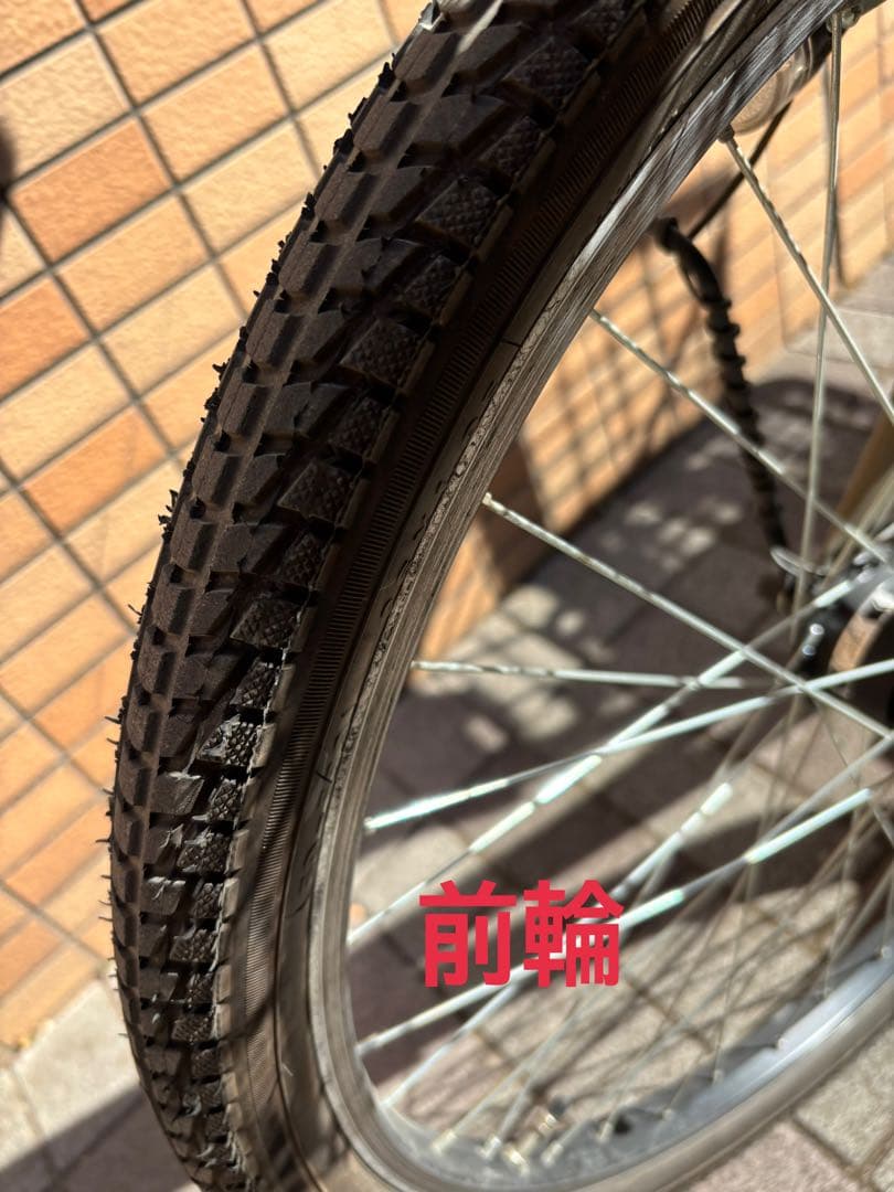 シティサイクル 26インチ　乗車1年未満