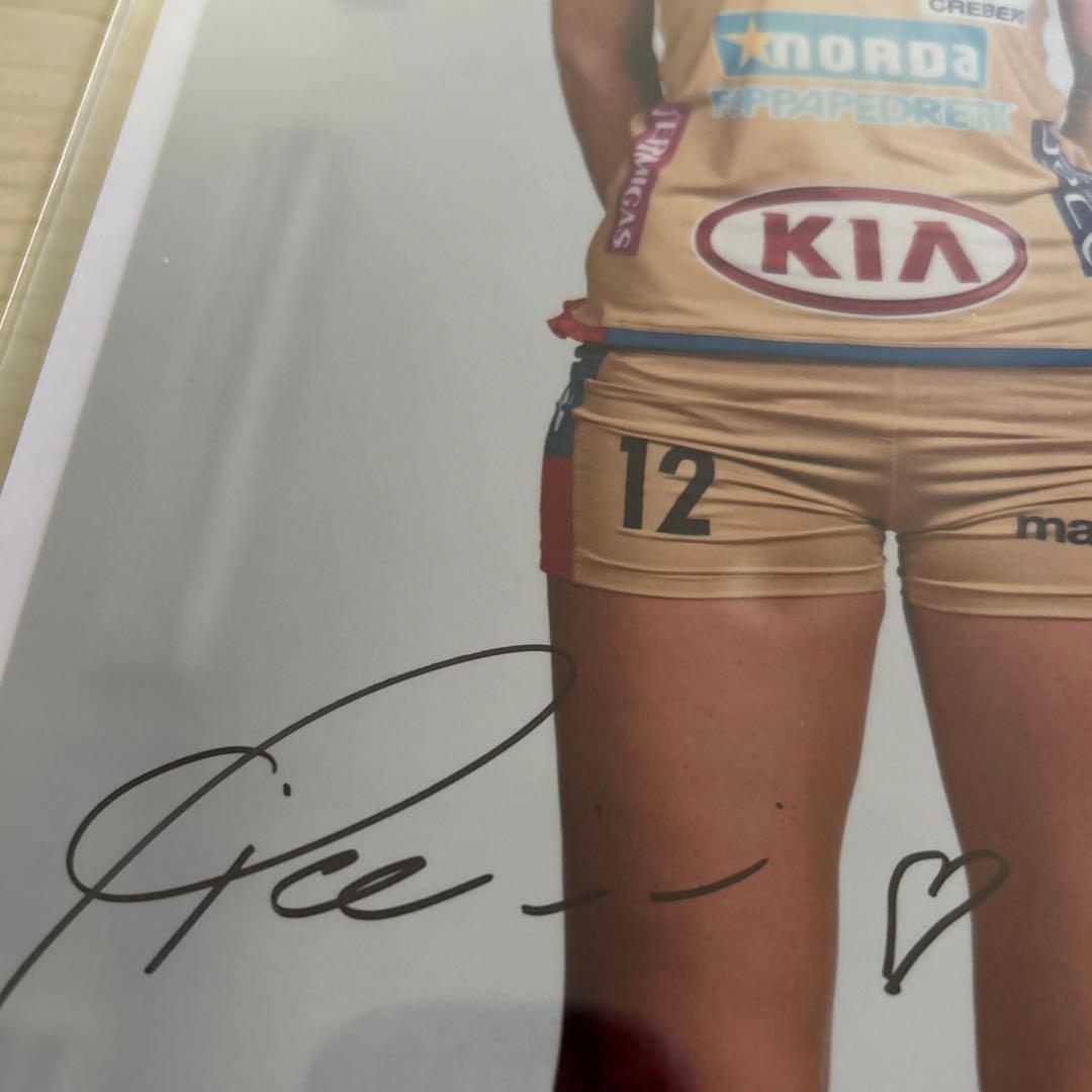 フランチェスカ・ピッチニーニ  イタリア代表　証明書付き　直筆サイン入りフォト