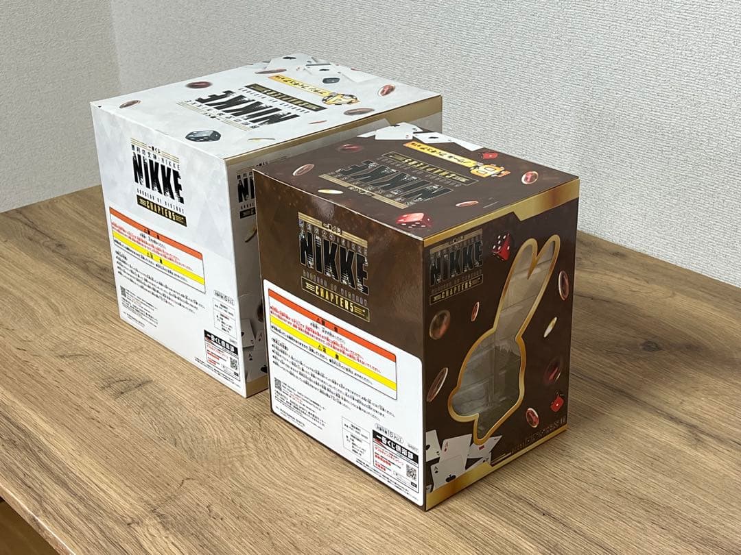 未開封勝利の女神NIKKE 一番くじ A賞ブラン＆B賞ノワール フィギュアセット