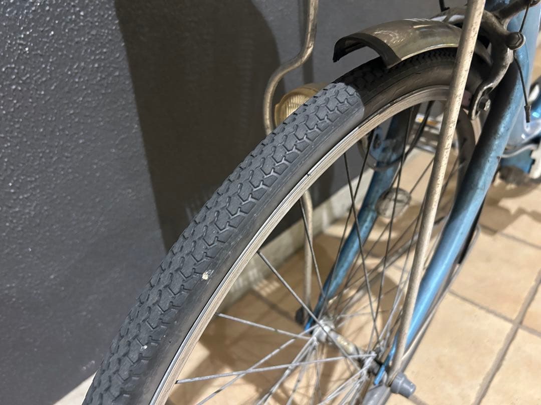 兵庫県神戸市より！Panasonic電動アシスト自転車 青色 Ni-MH