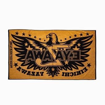 矢沢永吉　ジャガードスペシャルビーチタオル(ロゴ)イーグル