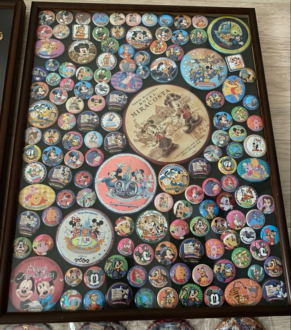 ディズニー　ピンバッジ　缶バッジ　約200個　まとめ売り　ピン