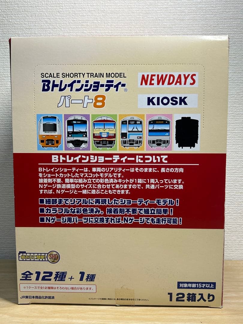 Bトレインショーティー NewDays KIOSK パート8 [12箱]