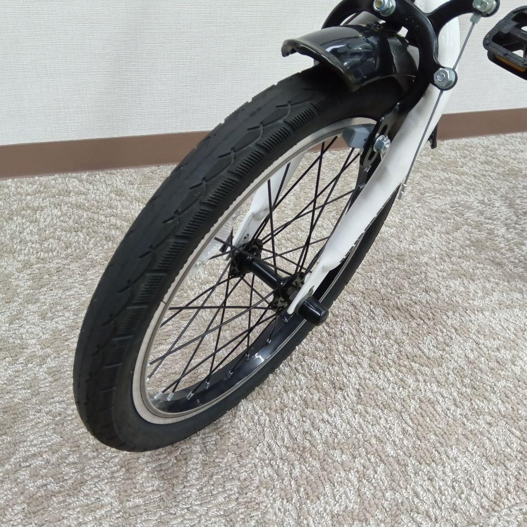 HUMMER 折りたたみ自転車 ホワイト