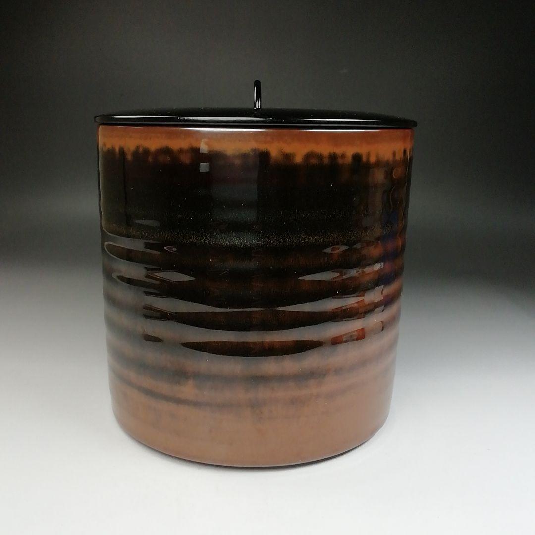 Ｔ８４２　水指　『古瀬戸　一重口　水指』『泉窯　加藤藤山 造』　共箱　茶道具