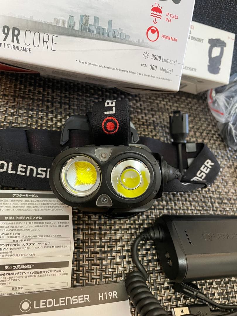 LEDLENSER H19R ヘッドランプ