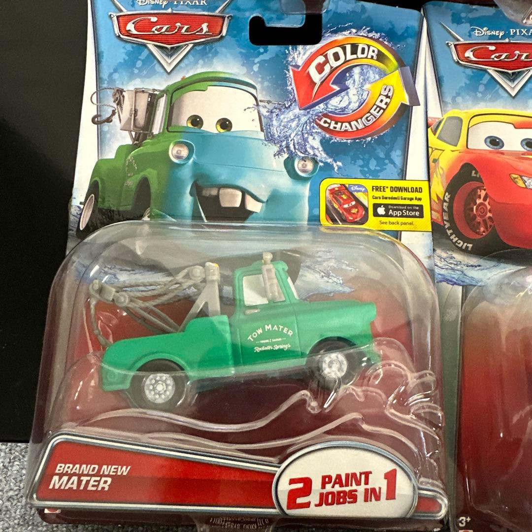 ★新品★Cars カーズ マテル カラーチェンジャーズ 6個セット ディズニー
