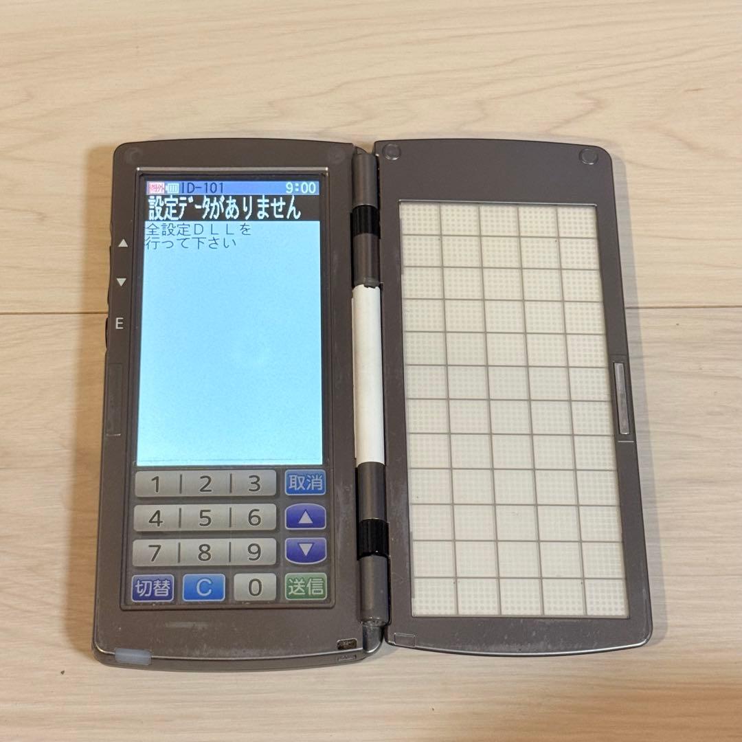 東芝　TEC HTL-200ハンディターミナル　黒　バッテリー　充電器付き