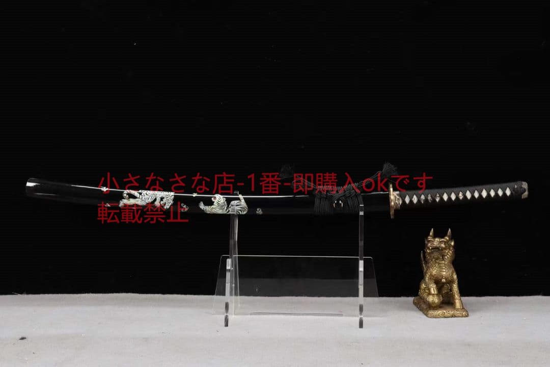 【武士の猛虎】  古兵器 武具 刀装具 日本刀 模造刀 居合刀