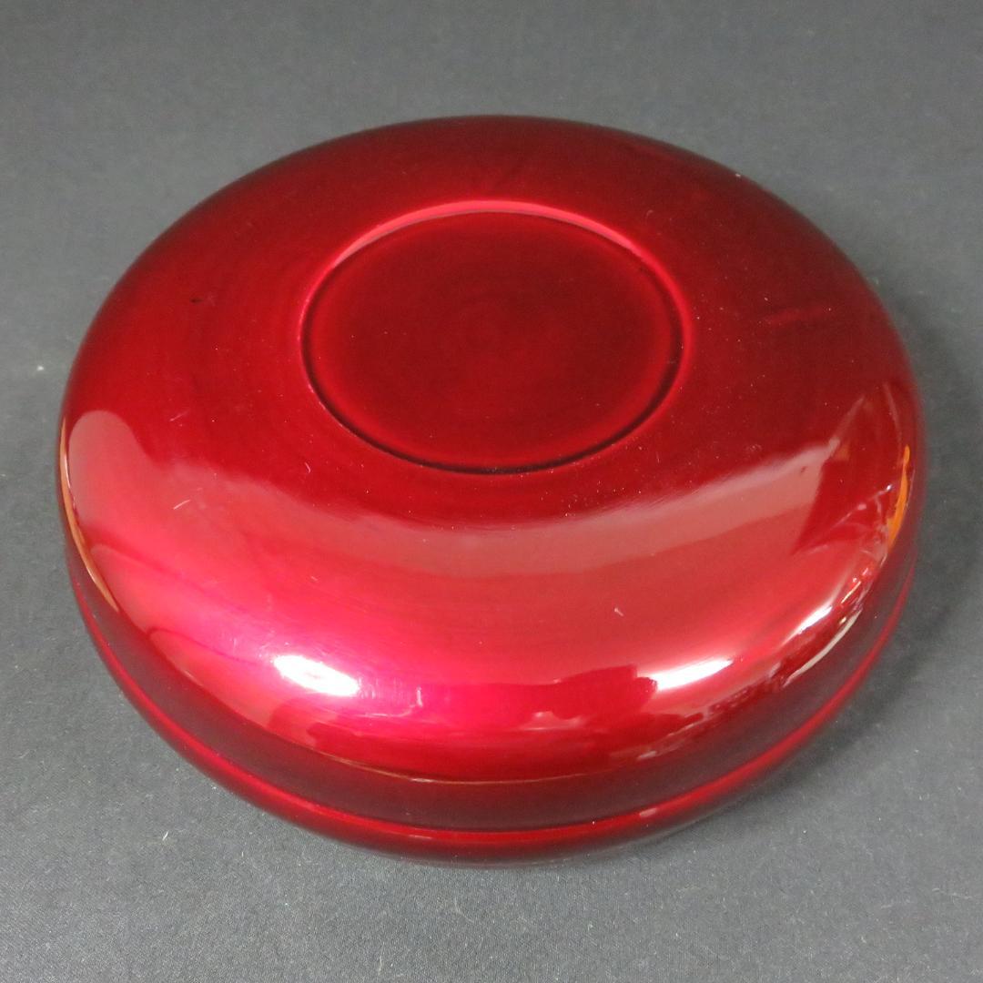 菓子器 菓子盆 茶道具 鶉 うずら 蓋物 取り箸付き ケース付き