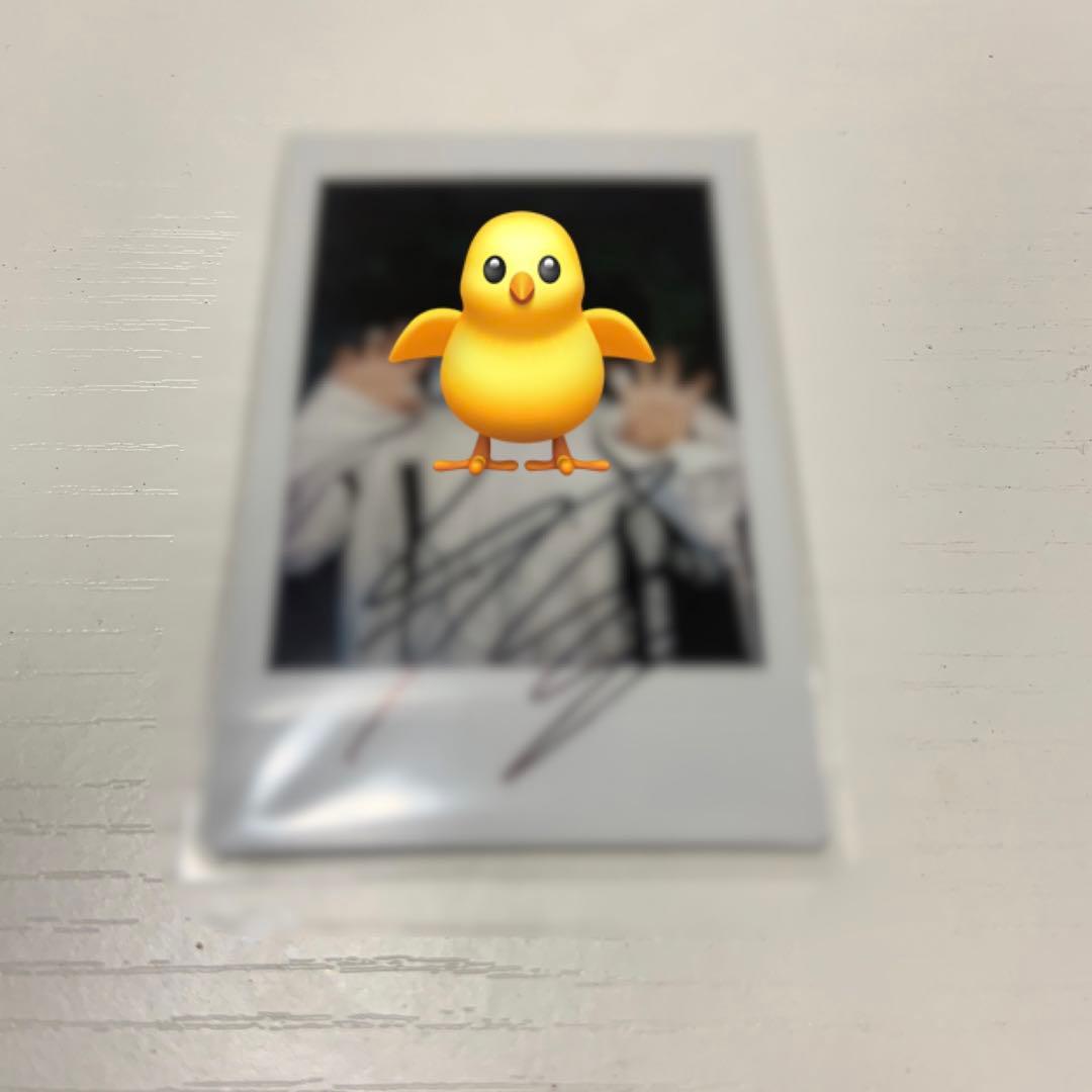 ATEEZ ミンギ BEYOND ZERO サイン入りチェキ