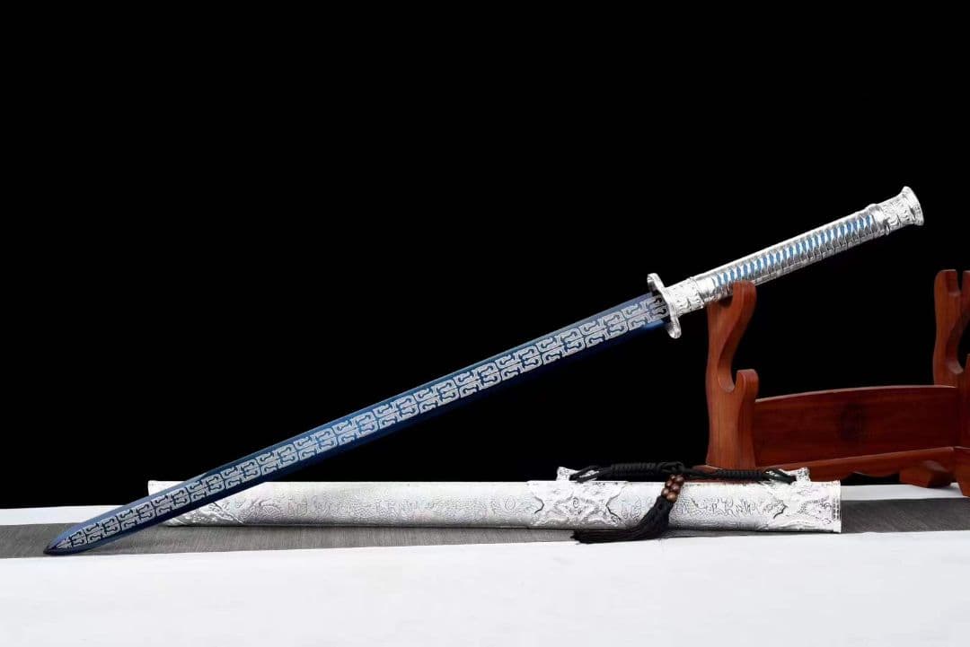 【双龍戦剣】古兵器 武具　刀装具　日本刀　模造刀 居合刀 長尺
