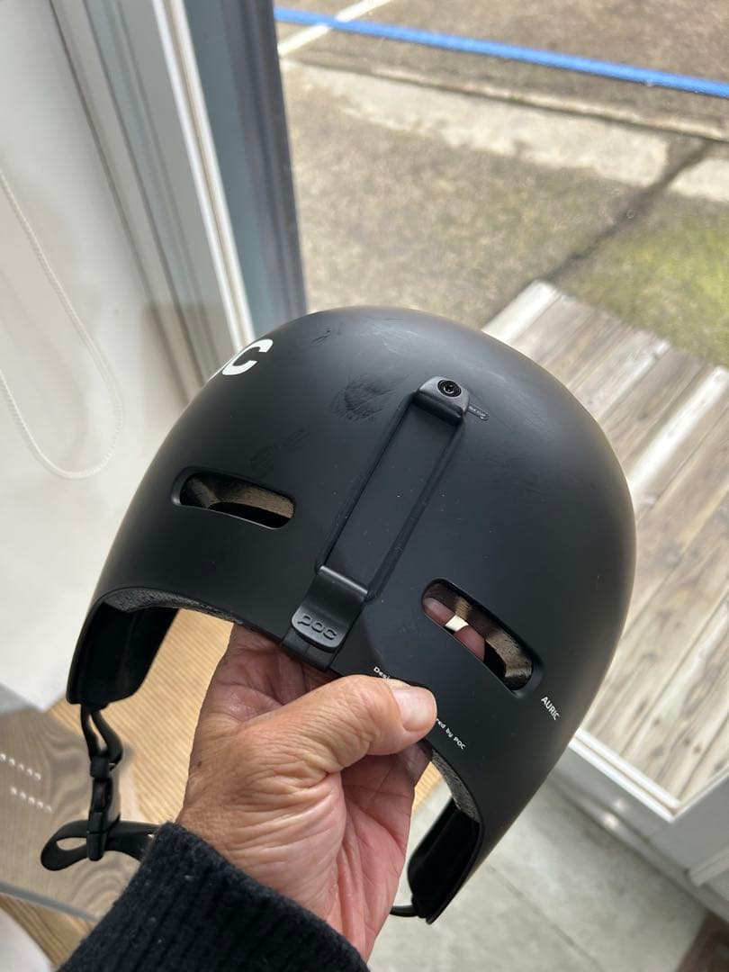 POC AURICスノーボード•スキーヘルメット マットブラックM-Lサイズ