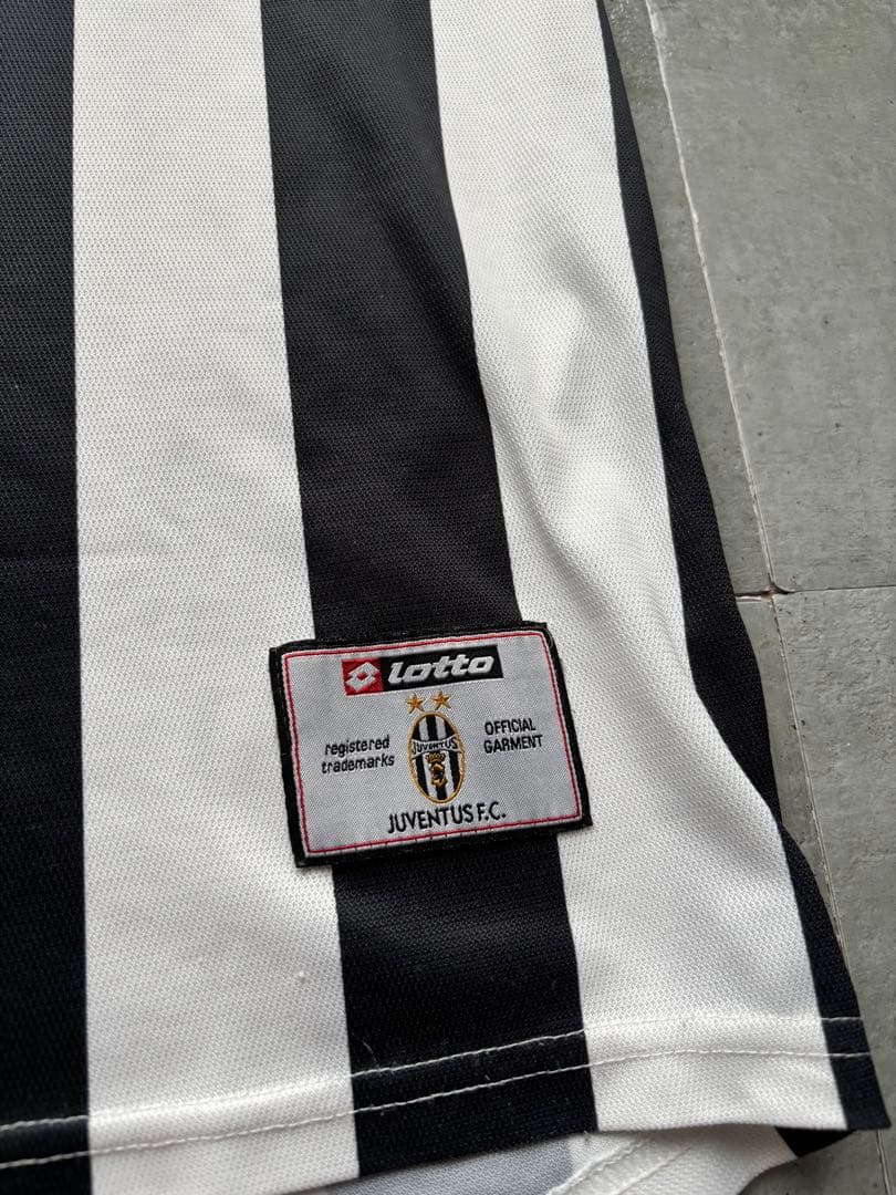 01-02 デルピエロ　ユベントス　Lotto ユニフォーム　正規品
