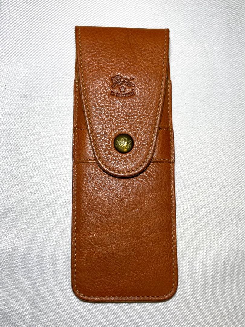 イタリア製 IL BISONTE イルビゾンテ ペンケース ペン入れ 筆箱