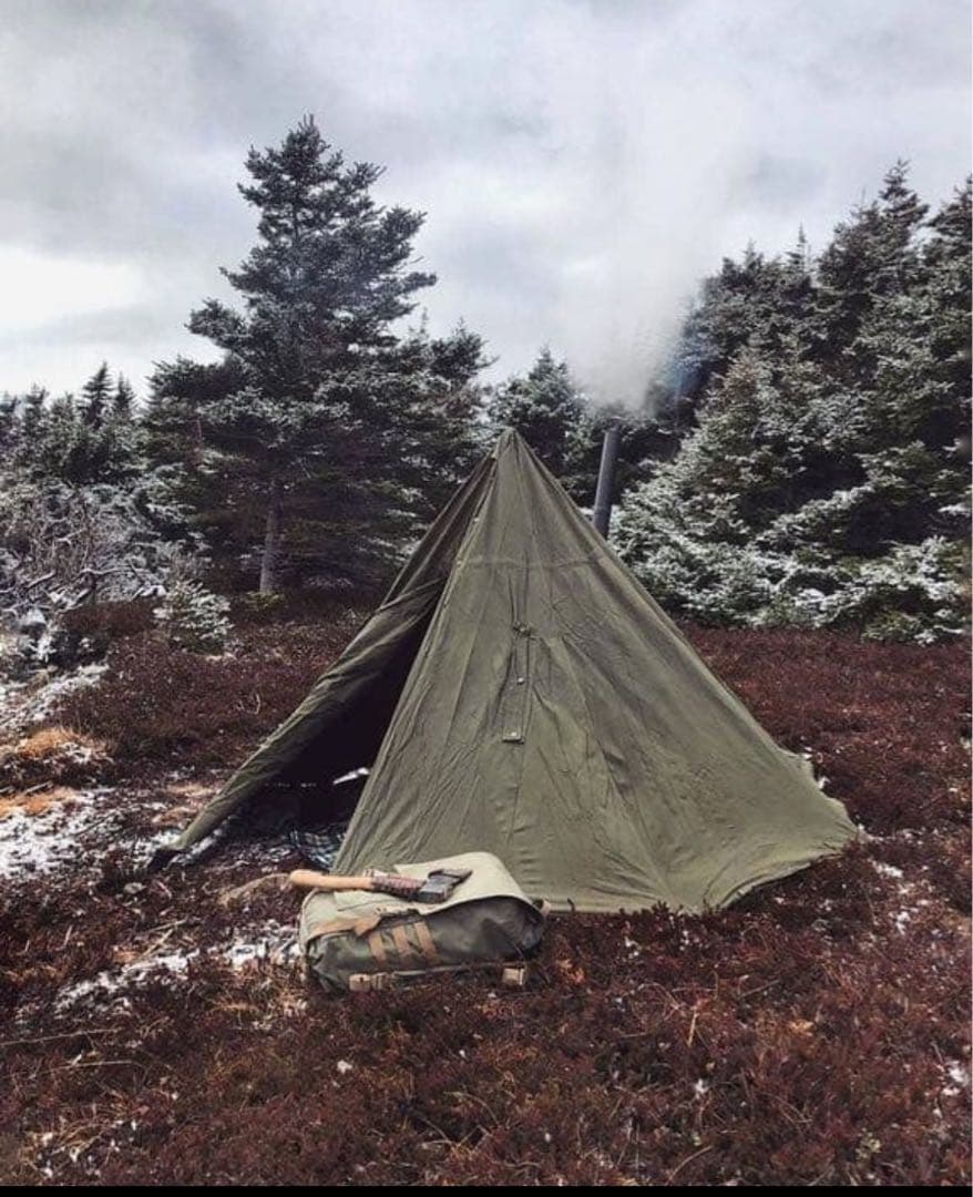 2677 ポーランド軍 ポンチョテント サイズ3 (180-190)