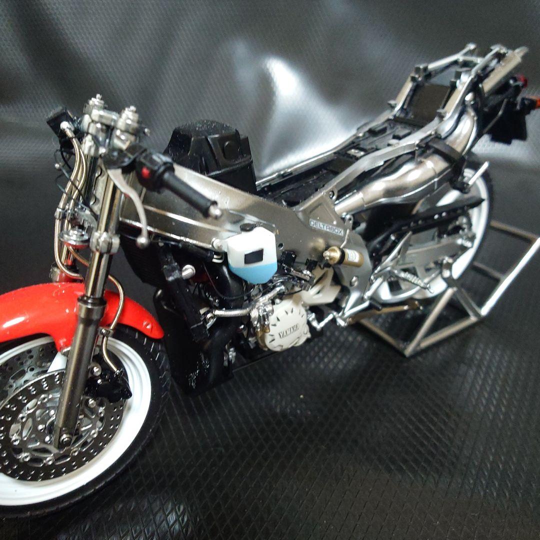 ハセガワ1/12 TZR250 (3MA)プラモデル完成品