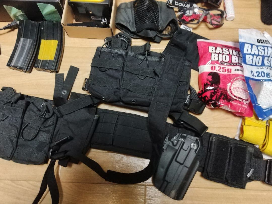 次世代電動ガン Mk18 Mod.1　ハイキャパゴールドマッチ　サバゲーセット