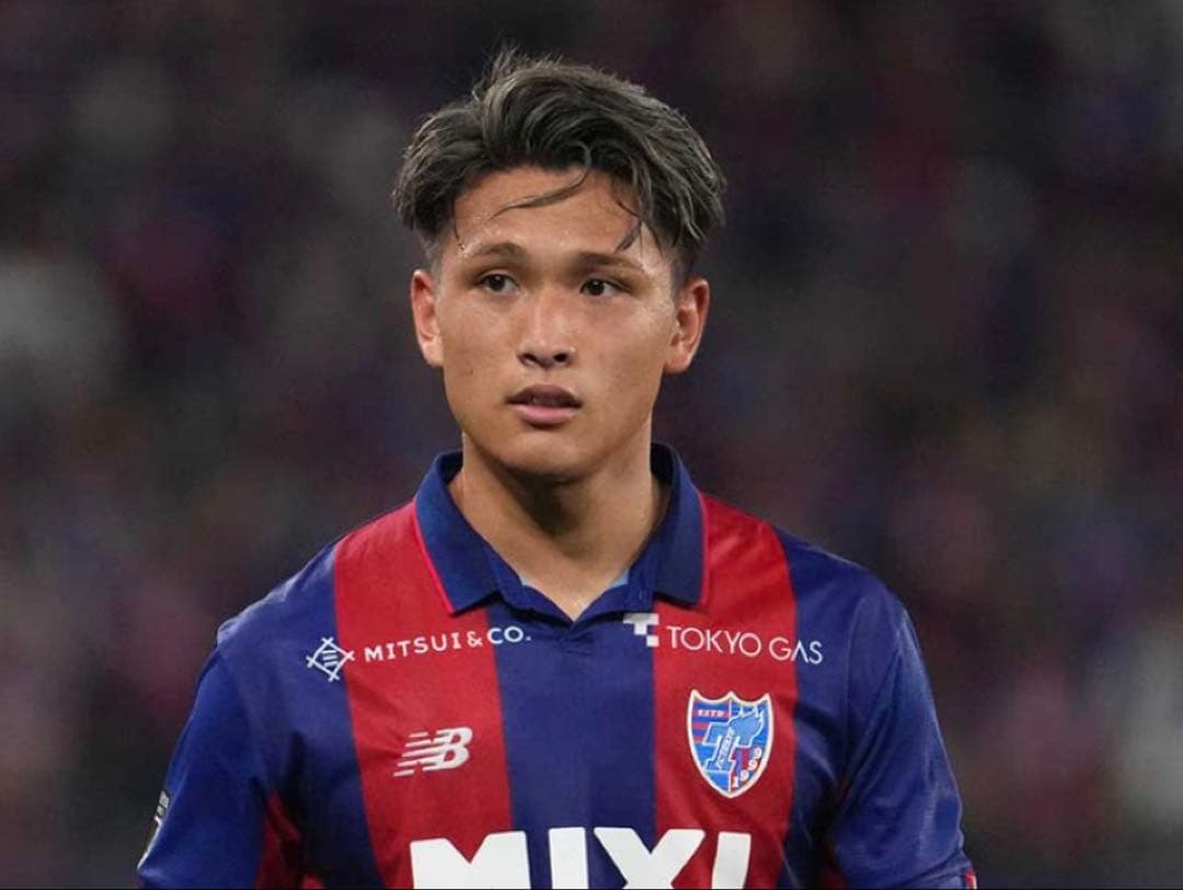 松木くりゅう　FC東京ユニフォーム