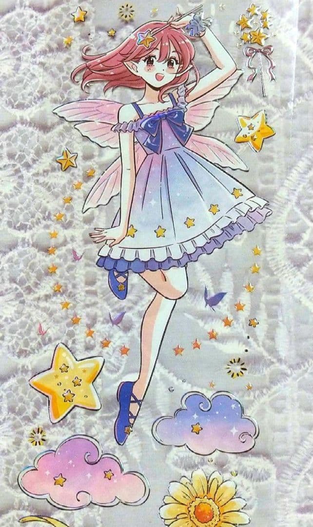 ✩SALE✩J323＃花间精灵(炫彩)吾心切り売り海外人物マステ女の子