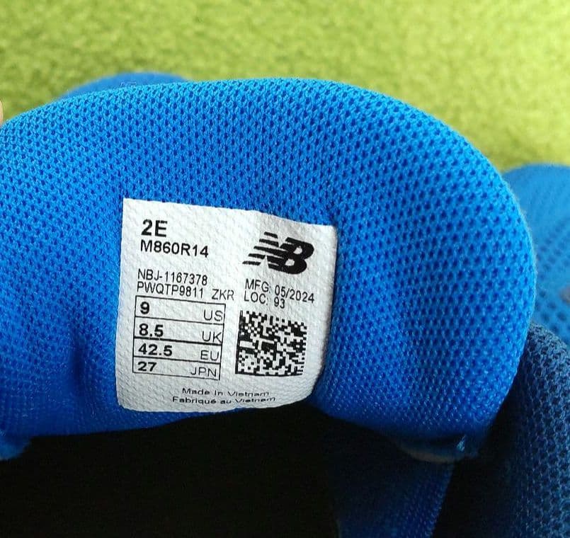 スパイク・シューズ new balance FRESH FORM X M860R14 27cm