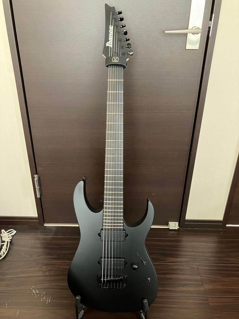 ギター Ibanez Iron Label RGIXL7 Black Flat