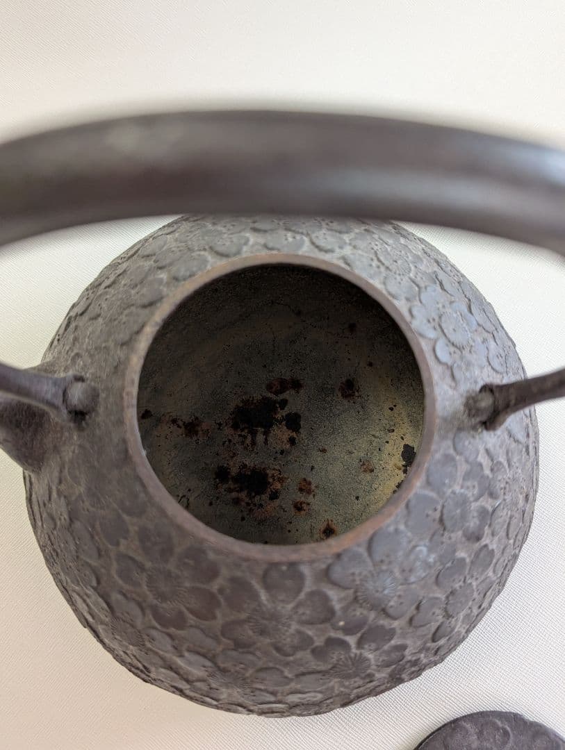 桜　鉄瓶　貴重