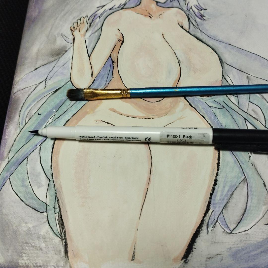 ロビンファンタジーキャラクター パステル画 A4サイズ