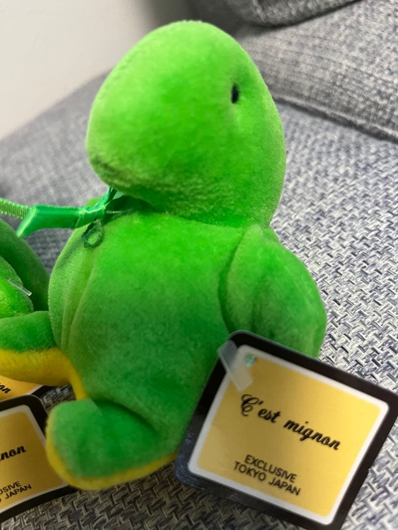 C’est mignon セ・ミニョン　緑色のぬいぐるみ