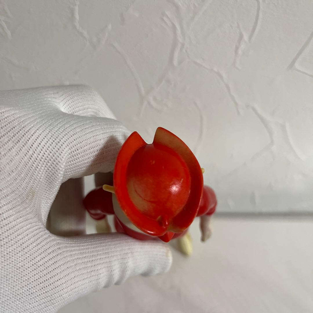 ⚠️貴重・当時物　レッドマン　ミニソフビ　ブルマァク　昭和レトロ