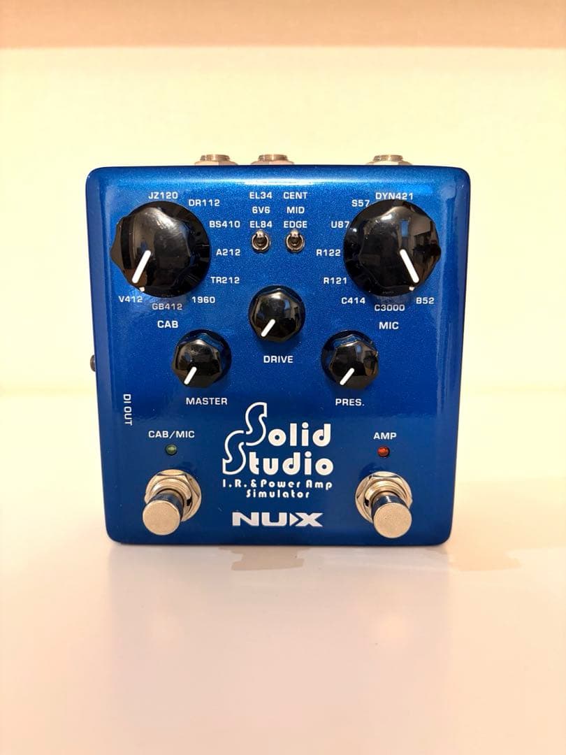 NUX Solid Studio I.R. パワーアンプシミュレーター