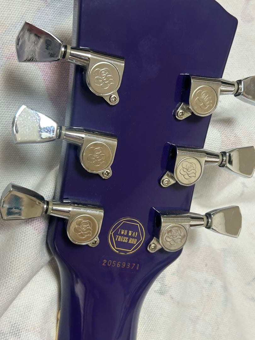 Gypsy Rose エレキギター パープル　キラキラ