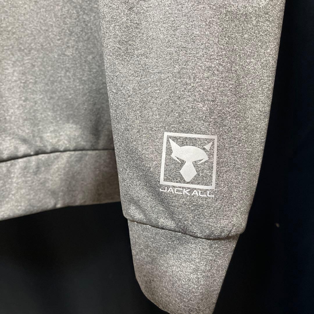 JACKALL フィールドテックスウェットシャツ グレーXL